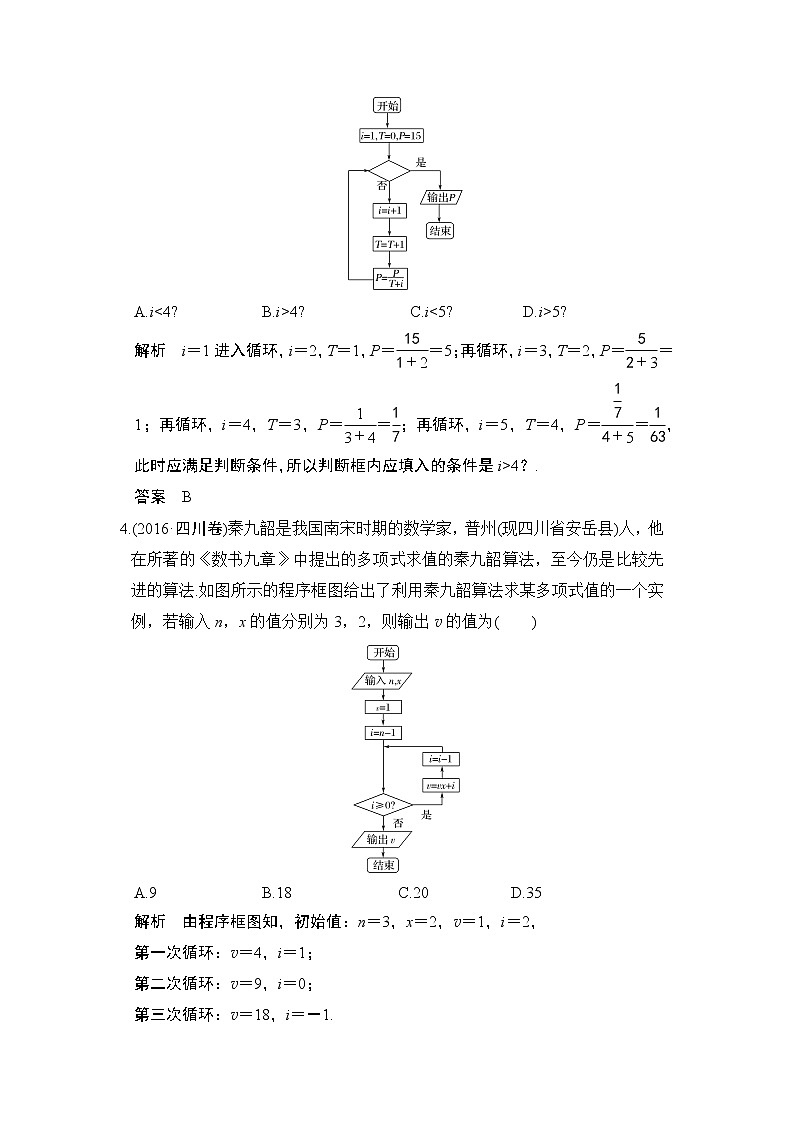 高中数学高考第4讲　算法与程序框图第2页