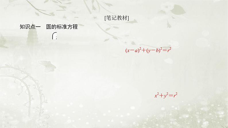 北师大版高中数学选择性必修第一册1-2-1圆的标准方程课件第6页
