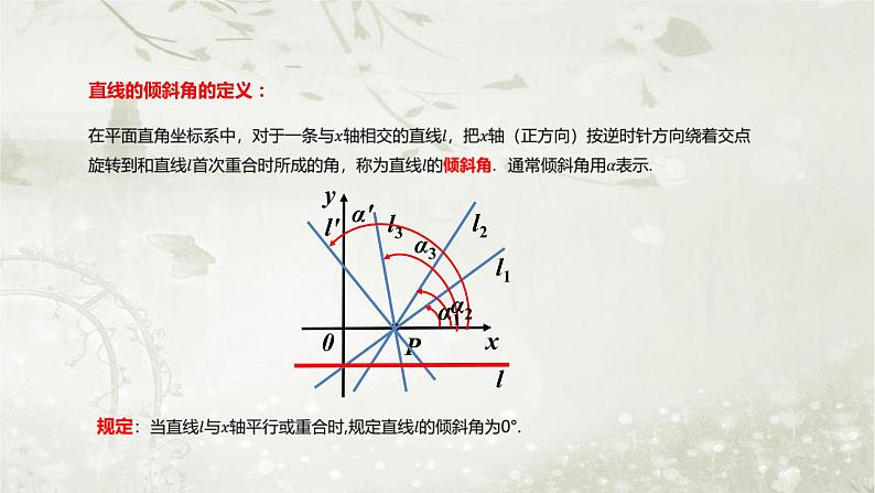 北师大版高中数学选择性必修第一册1-1-1一次函数的图像与直线的方程1-2直线的倾斜角、斜率及其关系课件第8页