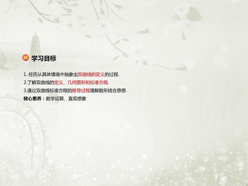 北师大版高中数学选择性必修第一册2-2-1双曲线及其标准方程课件02