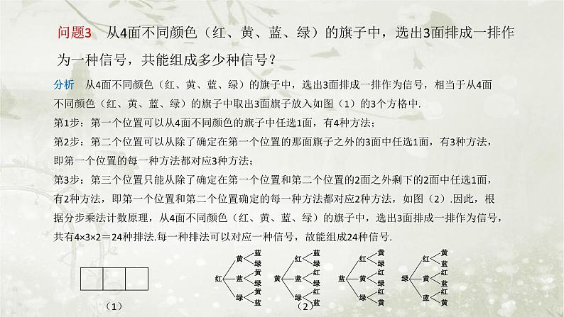 北师大版高中数学选择性必修第一册5-2-1排列与排列数课件第4页