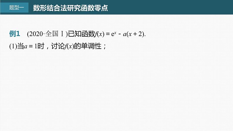 高中数学高考第3章 §3 7　利用导数研究函数零点课件PPT02