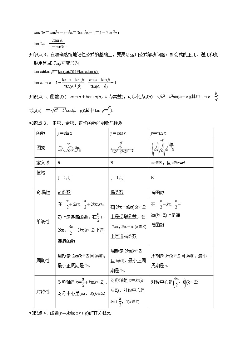 高中数学高考预测04 三角函数的图象与性质（原卷版）第2页