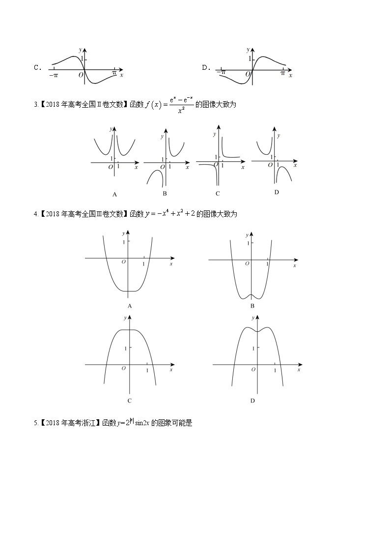 高中数学高考专题05 函数图象与方程（原卷版）02