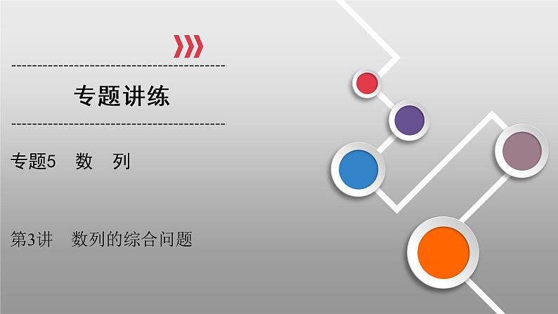 高中数学高考专题5 第3讲课件PPT第1页