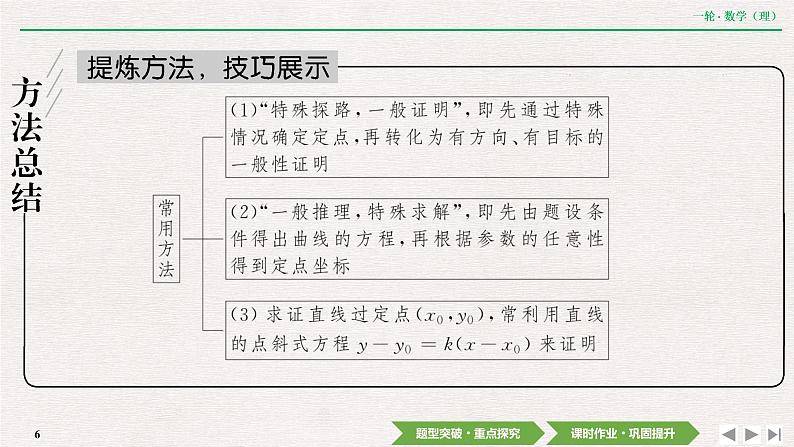 中考数学优化探究一轮复习（理数） 第8章  第9节  第3课时　定点、定值、探索性问题课件PPT06