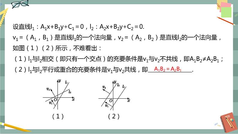 第二章 平面解析几何-2.2直线及其方程 2.2.3两条直线的位置关系（课件PPT）第4页