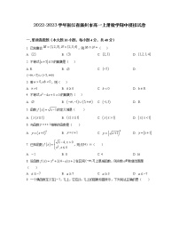 2022-2023学年浙江省温州市高一上册数学期中模拟试卷（含解析）