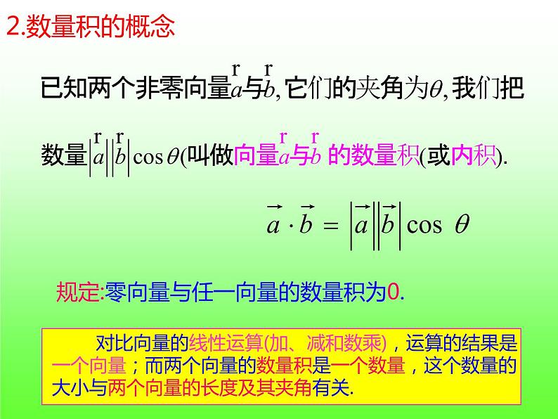 6.2.4向量的数量积 课件-2022-2023学年高一下学期数学人教A版（2019）必修第二册05