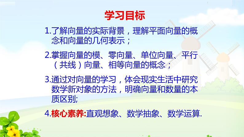 6.1平面向量的概念课件PPT03