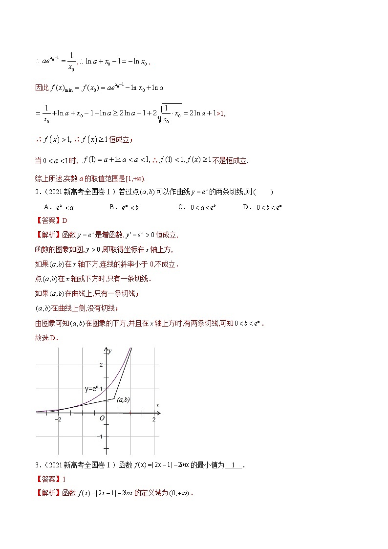 专题12  导数（解析版）第2页
