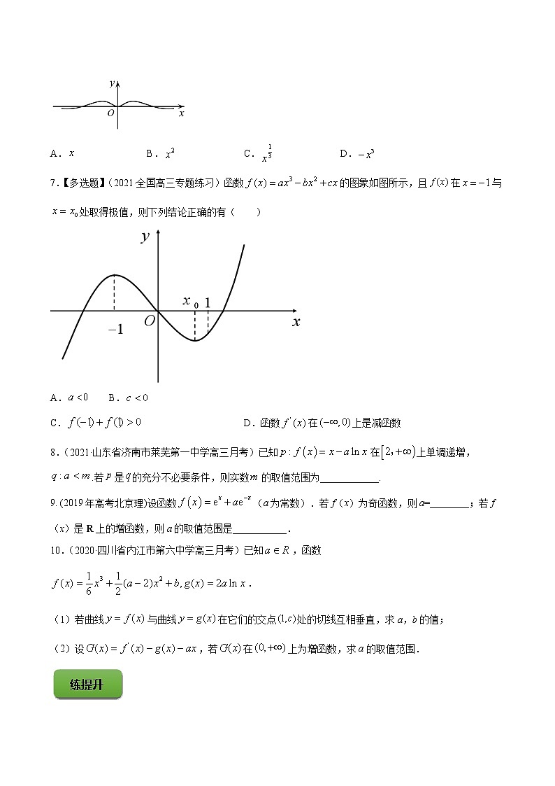 高考数学一轮复习 专题4.2 应用导数研究函数的单调性（练）03