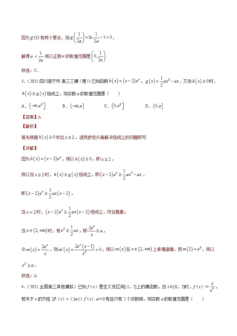 专题4.4   导数的综合应用（练）教师版第3页
