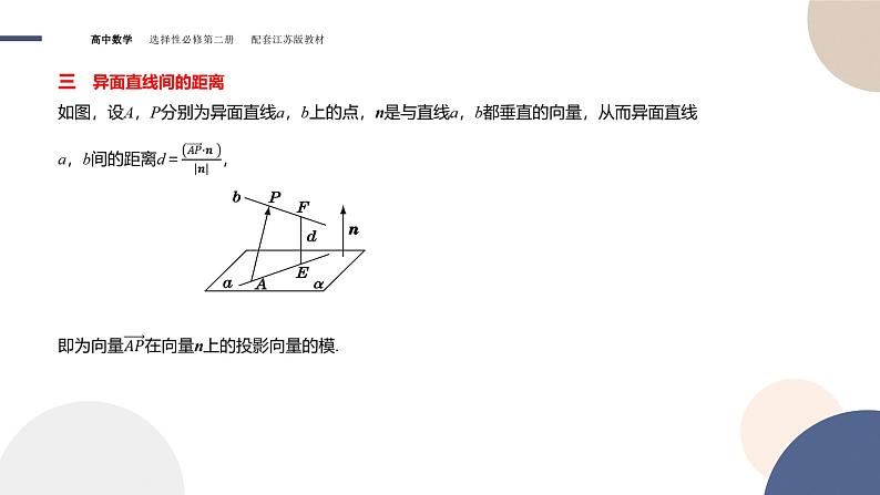 第6章-6.3 空间向量的应用-6.3.4 空间距离的计算（课件PPT）07