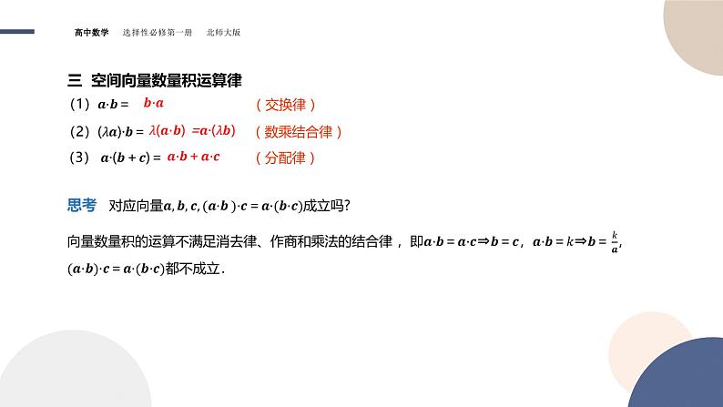 第三章-§2空间向量与向量运算（第2课时）（课件PPT）06