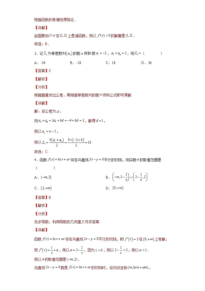 选择性必修第二册数学（能力提升）-高二数学考点知识详解+模拟测试（人教A版选择性必修第二册）（解析版）第2页