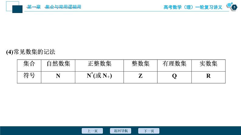 高考数学（理）一轮复习课件+讲义  第1章 第1讲　集合及其运算06