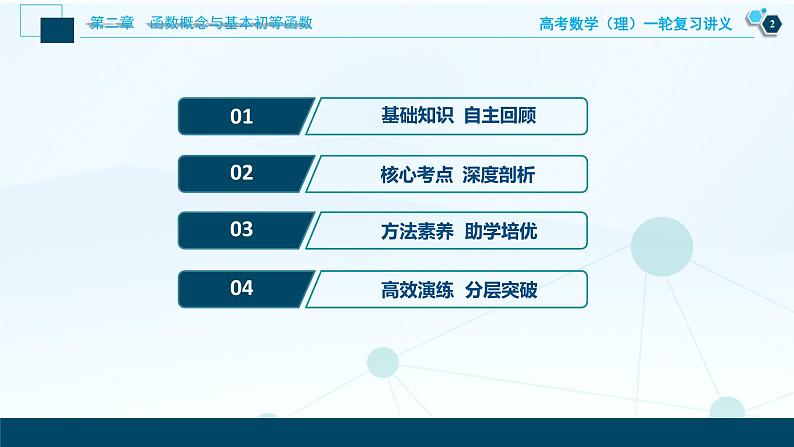 高考数学（理）一轮复习课件+讲义  第2章 第7讲　函数的图象03