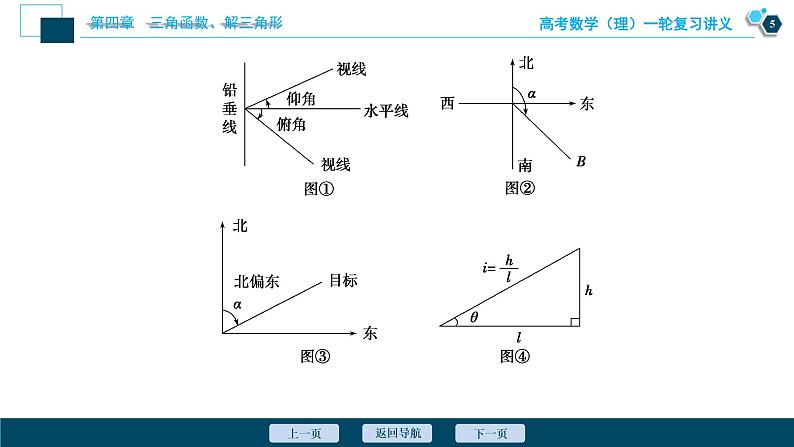 高考数学（理）一轮复习课件+讲义  第4章 第7讲　解三角形的综合应用06