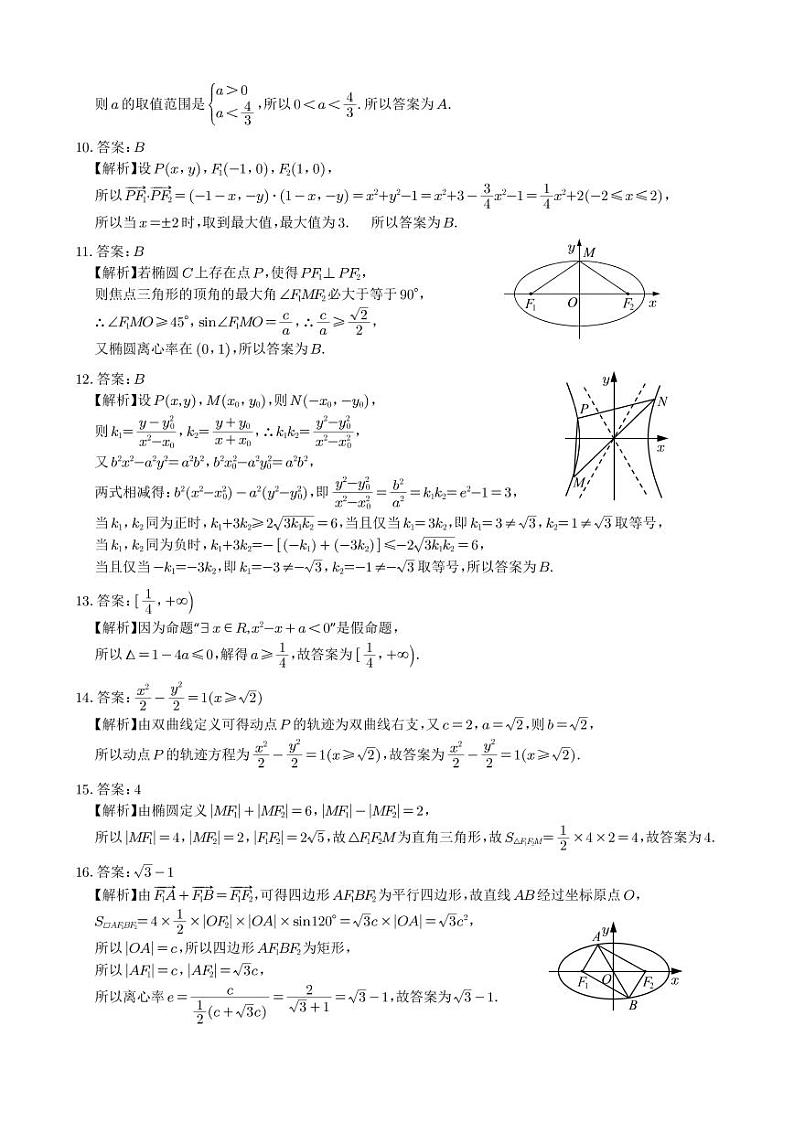 2023四川省射洪中学高二下学期3月第一次月考试题数学（理）PDF版含答案（可编辑）02