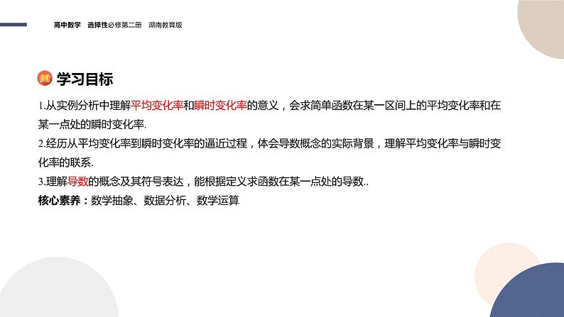 1.1 导数的概念及其意义（第1课时 平均变化率、瞬时变化率与导数）（课件PPT）02