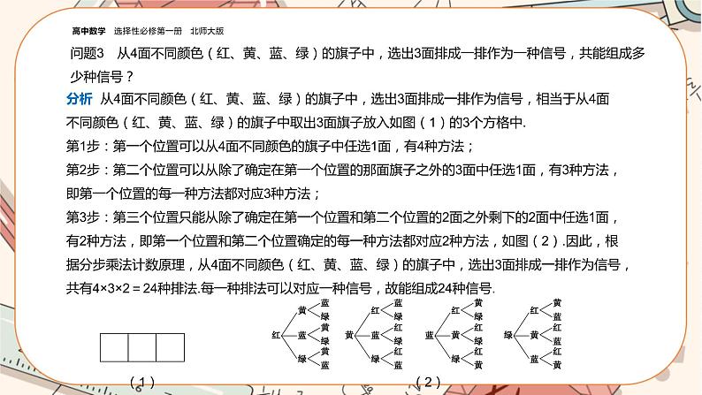 湘教版高中数学选择性必修第一册4.2 排列（课件PPT）05