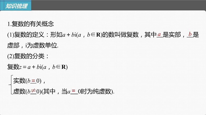 新高考数学一轮复习课件  第5章 §5.5　复　数第6页