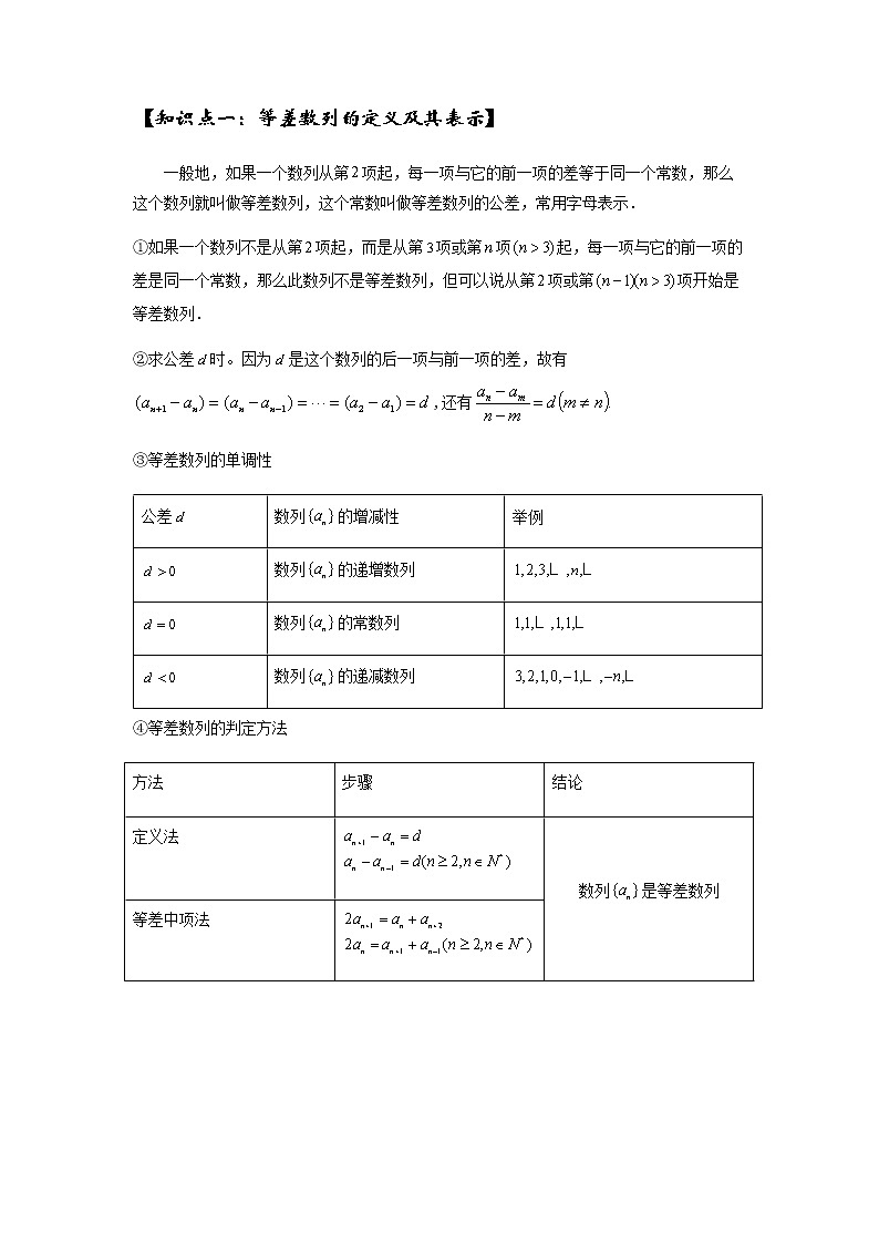 等差数列专题讲义-2023二轮复习第2页