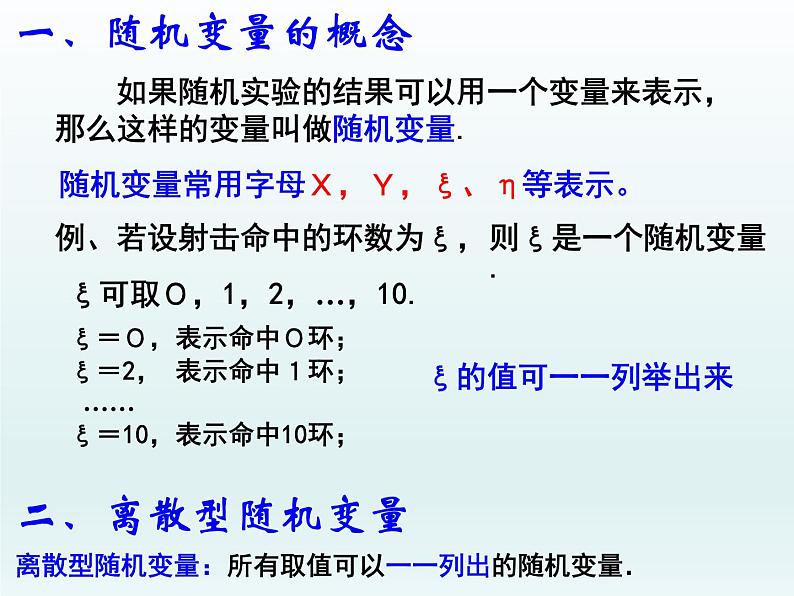 7.2离散型随机变量及其分布列课件-2022-2023学年高二下学期数学人教A版（2019）选择性必修第三册 (1)第3页