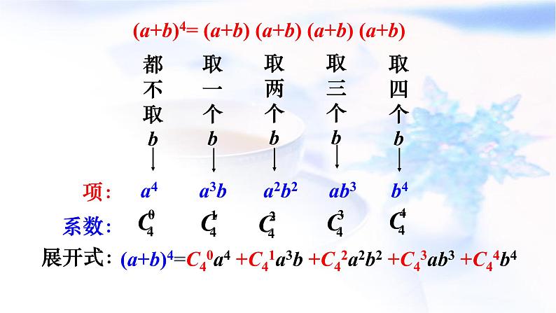 人教A版高二数学选择性必修第三册6-3-1二项式定理课件06