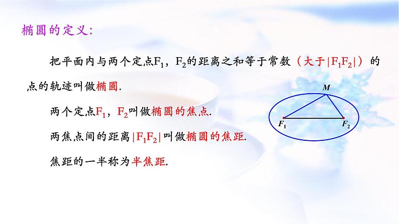 人教A版高中数学选择性必修第一册3-1-1椭圆及其标准方程课件06