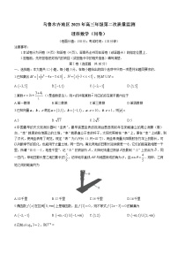 2023乌鲁木齐地区高三二模数学（理）试题含答案
