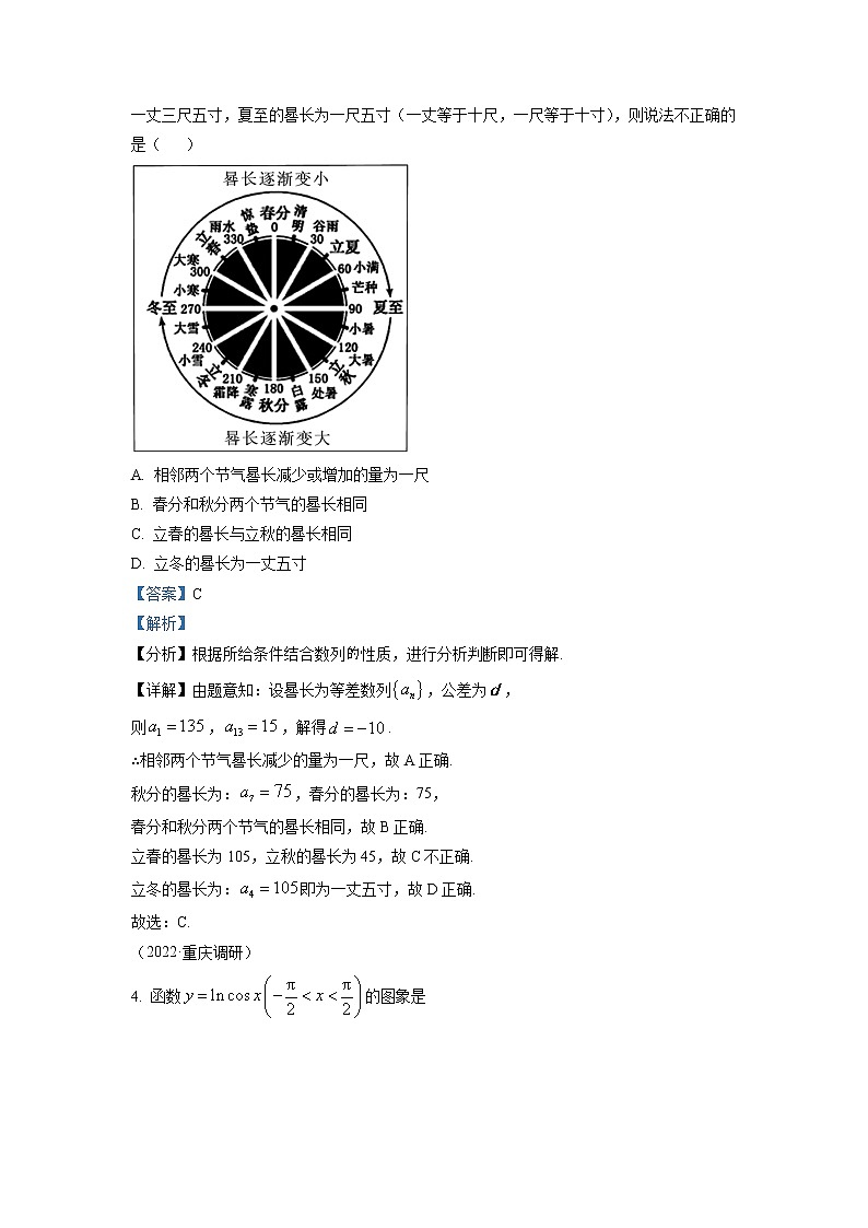 湖南省新高考2022-2023学年高三数学下学期仿真卷（一）试卷（Word版附解析）第2页