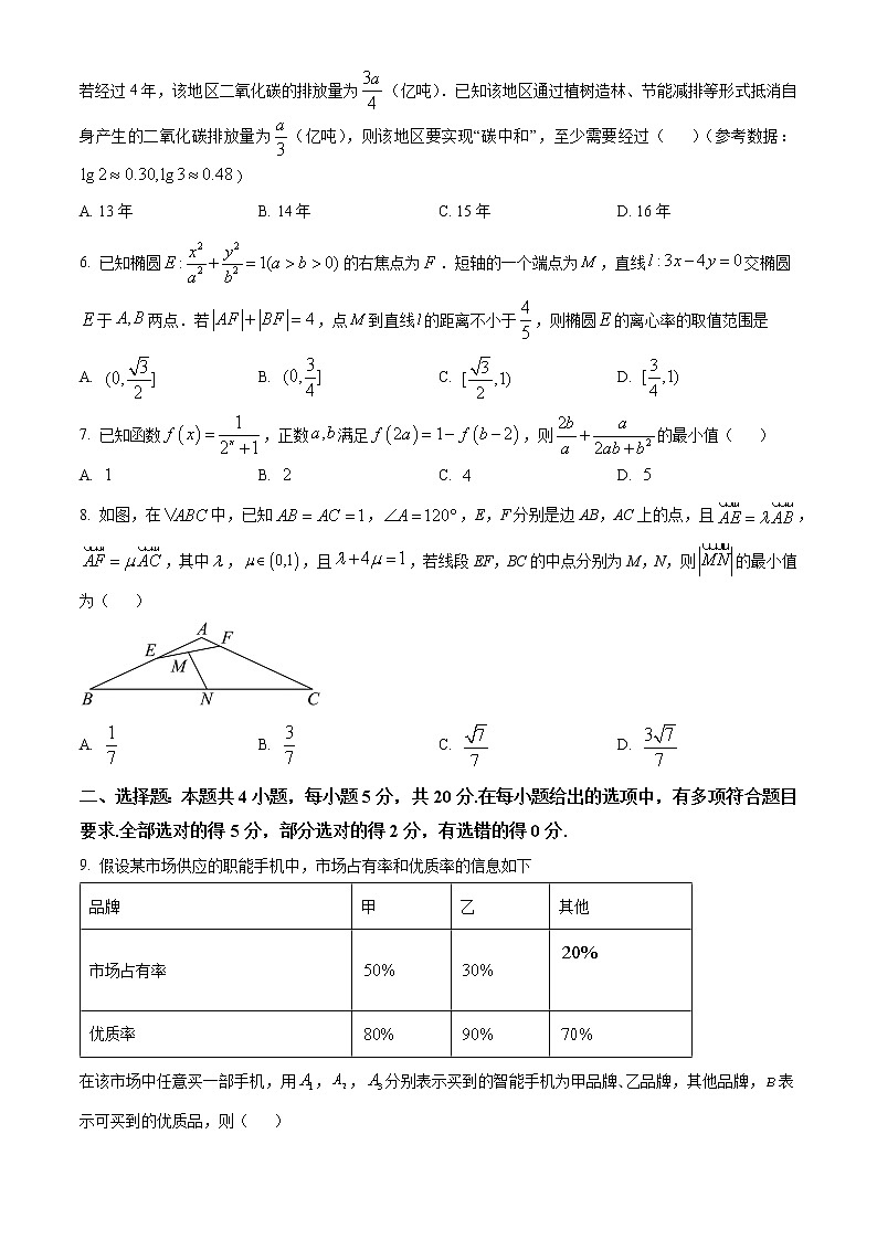 2023湖南师大附中高三下学期月考（七）数学试题含解析02