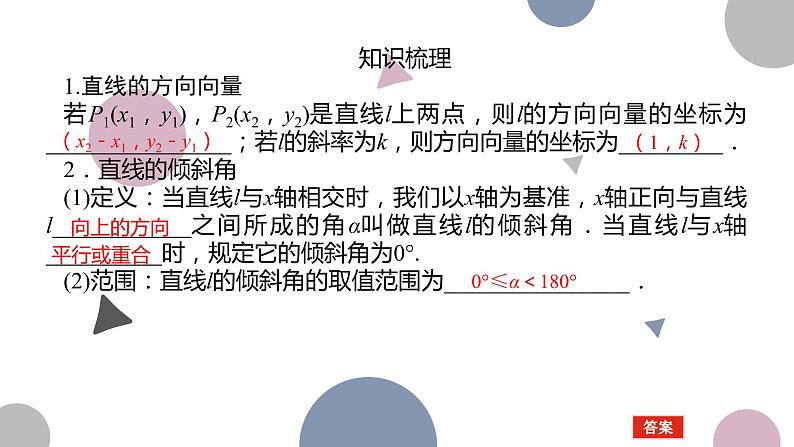 高考复习8.1 直线的方程课件PPT03