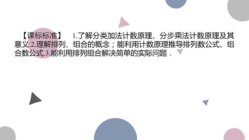 高考复习 10.1　计数原理与排列组合课件PPT02