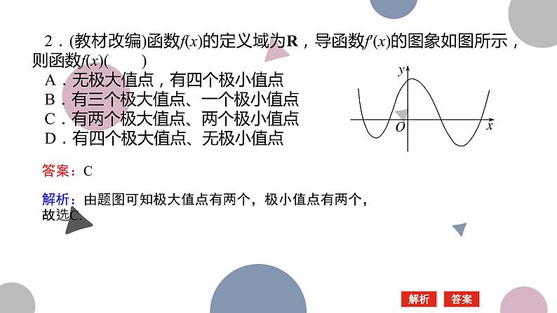高考复习 3.3　导数与函数的极值、最值课件PPT07