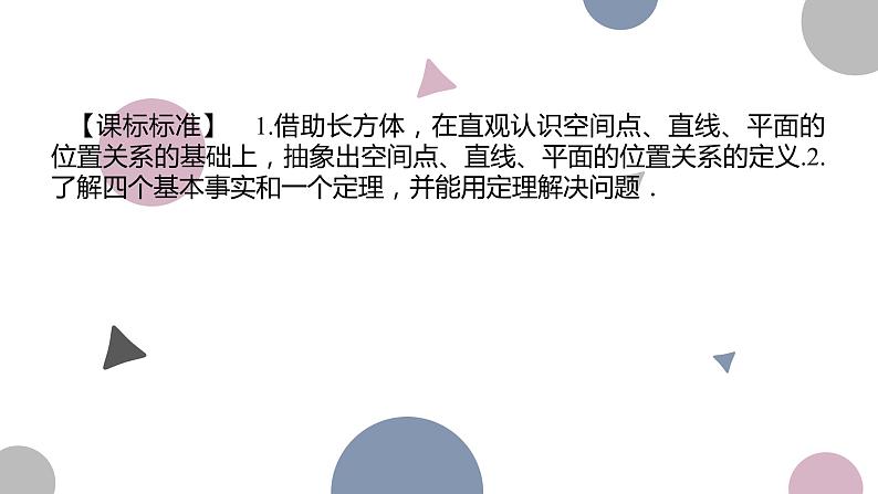 高考复习 7.2　空间点、直线、平面的位置关系课件PPT02