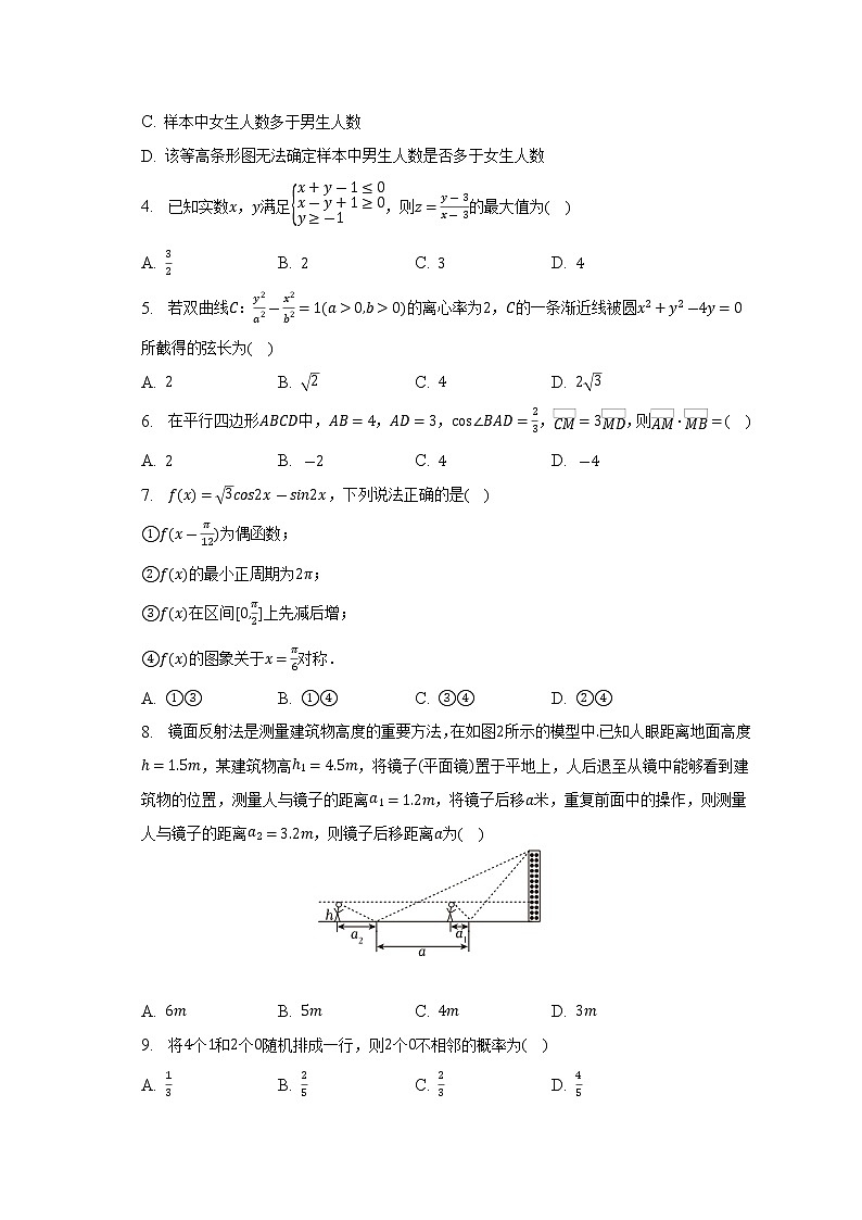 2023届贵州省3+3+3高考数学诊断联考试卷（文科）（二）（含答案）02