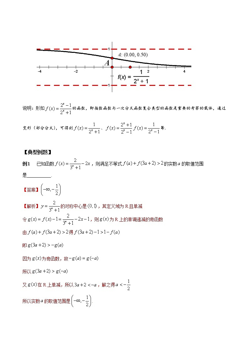 高考数学必刷压轴小题（选择+填空）  专题07 指数型函数的单调性、对称性 （新高考地区专用）02