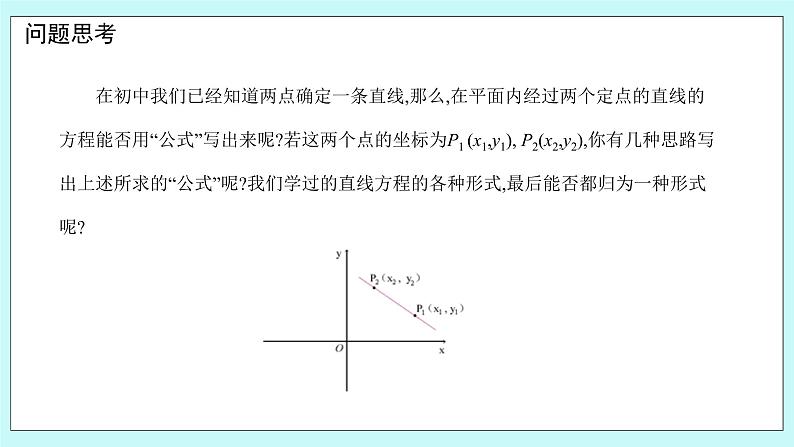 人教B版高中数学选择性必修第一册 2.2.2《 直线的方程（第2课时）》课件第3页