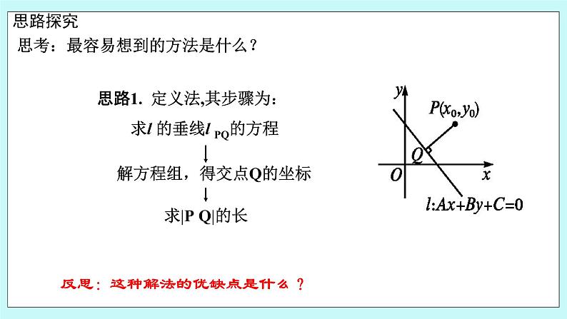 人教B版高中数学选择性必修第一册 2.2.4 《点到直线的距离》 课件+教案05