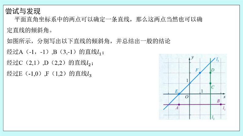 人教B版高中数学选择性必修第一册2.2.1《 直线的倾斜角与斜率》 课件06