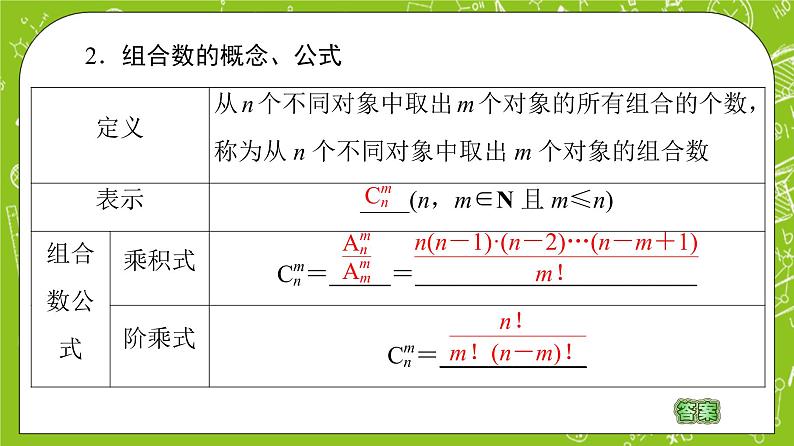 人教B版高中数学选择性必修第二册3.1.3《组合与组合数》（第1课时）（课件+教案）07
