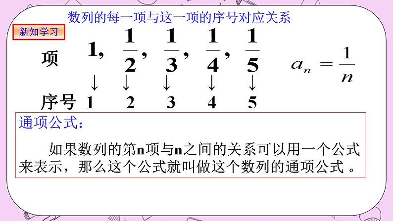 人教A版高中数学选择性必修二《4.1数列的概念》PPT课件08