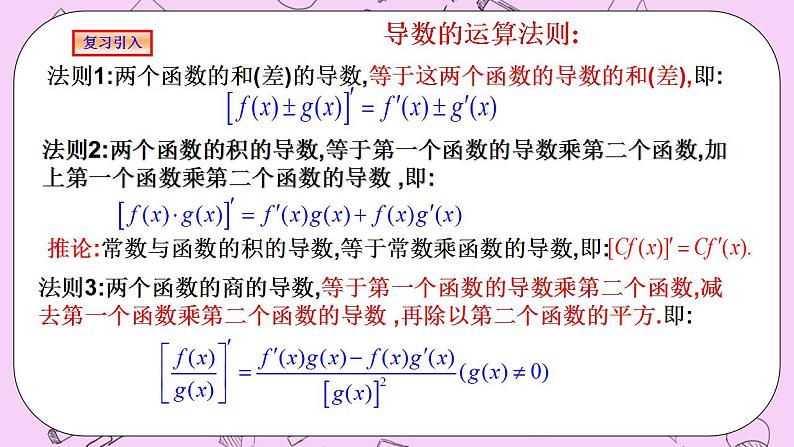 人教A版高中数学选择性必修二《　5.2导数的运算习题课之切线》 PPT课件03