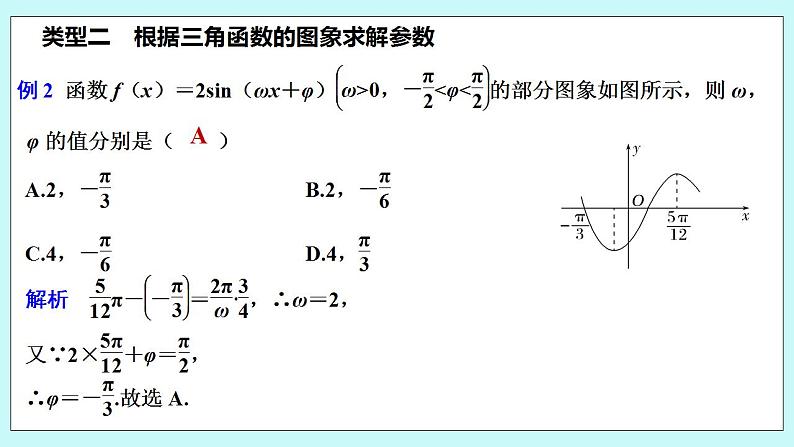 新湘教版高中数学必修一《培优课　三角函数中的参数问题》PPT课件+习题04