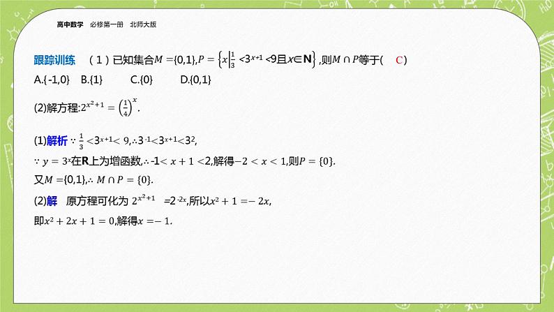 北师大版高中数学必修第一册3.3 指数函数-第2课时课件+练习07
