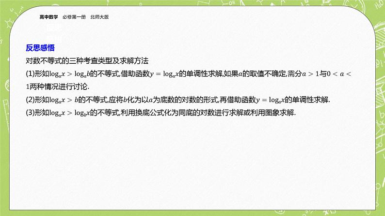 北师大版高中数学必修第一册4.3 对数函数-第2课时课件+练习05