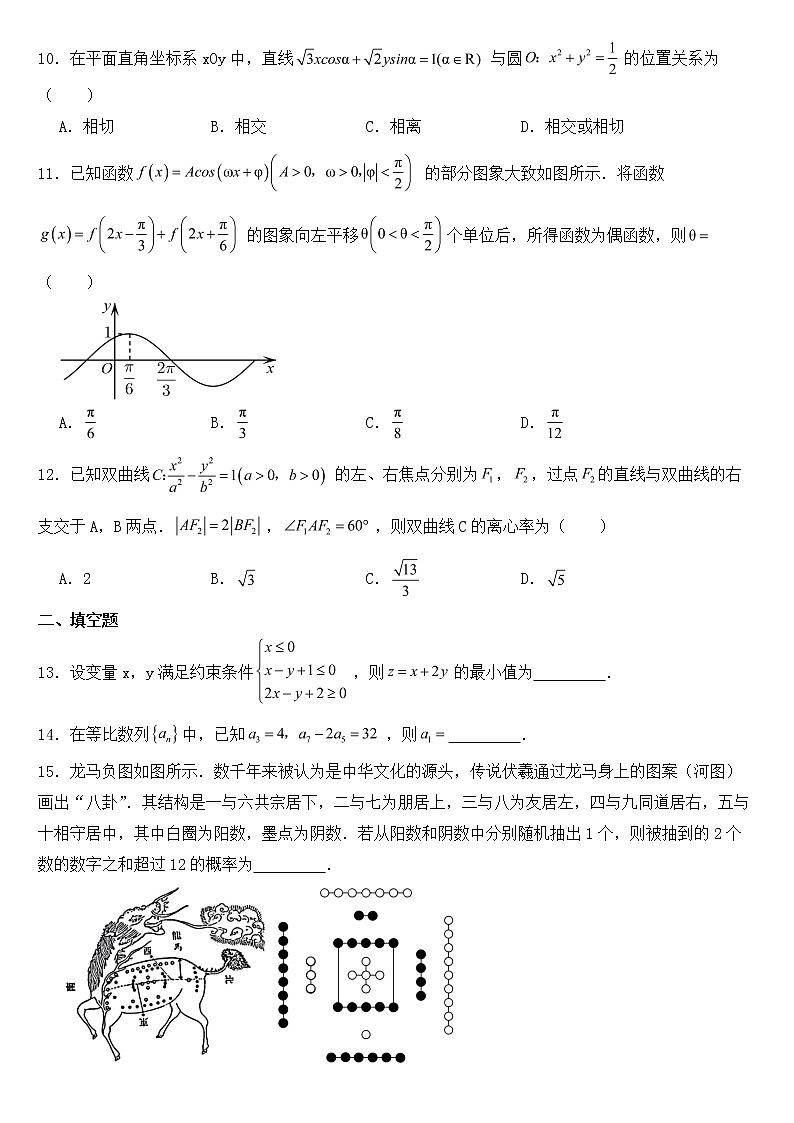 内蒙古赤峰市2023届高三理数一模试卷含答案第2页
